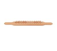 MUCKLILY Rodillo Masajeador de Madera Duradero para Espalda y Cuello Masaje Corporal Profesional para Aliviar Fatiga y Estimular Circulación Herramienta Esencial para Terapeutas y Uso