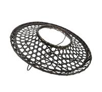 MUCKLILY sombrero de bambú sombrero de japon sombrero tejido a mano Tradicional Hombres sombrero de samurái de Japón sombreros sombrero hueco sombrero japonés sombrero antiguo chino Negro