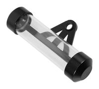 MUCKLILY Soporte Acrílico Para De Impuestos De Motocicleta Tubo Cilíndrico Para De Impuestos De Vehículos Color Para Scooters y Motos