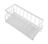 MUCKLILY Soporte para Esponjas de Cocina Resistente Organizador Multifuncional con Escurridor Integrado para Fregadero para Almacenar Estropajos y Paños Cocina y Baño