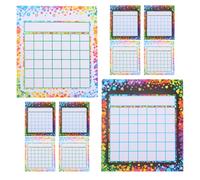 MUCKLILY Tablas de Comportamiento para Aula y Hogar 100 Piezas Tarjetas de Incentivo Pegatinas Motivadoras Sistema de Refuerzo Positivo y Seguimiento Educativo