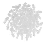 MUCKLILY Tapones de Silicona Suaves Impermeables para Nadar 60 Pares Transparentes Reutilizables Reducción de Ruido Protección Auditiva para Adultos en Natación Ducha y Surf