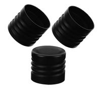 MUCKLILY Tapones y Diseño Estilizado de Aluminio 3 Piezas de Rosca Metálicos Cierre Fácil para Botellas de Agua para Uso Doméstico