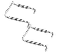 MUCKLILY Tornillo de Barbilla para Violín de Metal Resistente Corrosión Óxido, Accesorio Pequeño para Mentonera, Paquete de 2 Piezas para Violines