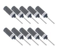MUCKLILY Varillas de Papel de Lija para Acabado y Lijado para Pulir Joyas 10 Piezas Herramienta para Amoladora Eléctrica, Grano 1200, Diámetro 2.35mm