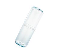 MUCKLILY Vaso De Lavado De Viaje Transparente Estuche Portátil para Pasta De Dientes Soporte para Cepillo De Dientes para Exteriores para Viajar