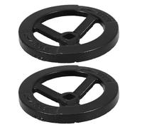 MUCKLILY Volante de Mano de Hierro Fundido Nodular 2 Piezas, Manija Giratoria para Hidrantes Interiores, Repuesto Duradero y Compatible para Válvula de Flotador y Manija de Grifo