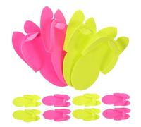 MUCKLILY Zapatillas de Salón Desechables de Eva 12 Calzado de Manicura Antideslizante para Salones de Pedicura Spa Ligeras y Prácticas para Mujeres
