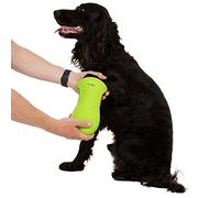 Mucky Trespaws - Cepillo de baño de silicona doble limpiador de patas y cepillo de baño, color lima cada uno