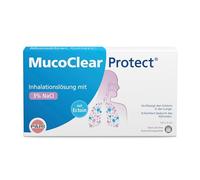 MucoClear Protect Inhalationslösung verflüssigt den Schleim in der Lunge, 20 pzas Recipientes de una sola dosis