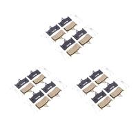 Mucshim 12 pares de pastillas de freno para bicicleta Hope DH4 E4 y M755 pinza Sport EX, resina