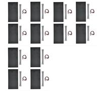 Mucshim 12pcs P5 LED Pantalla Interior 64 X 32 LED Pantalla Módulo de Pantalla 16 Escaneo Pantalla LED a Color 320 X 160 mm