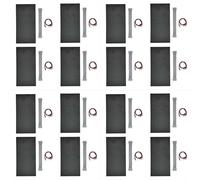Mucshim 16pcs P5 LED Pantalla Interior 64 X 32 LED Pantalla Módulo de Pantalla 16 Escaneo Pantalla LED a Color 320 X 160 mm