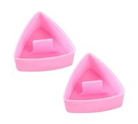 Mucshim 2 moldes de arroz Onigiri, juego de moldes de arroz grandes, antiadherente, para el almuerzo de los niños, cocina, portátil, para hacer bolas de arroz A