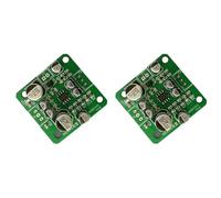 Mucshim 2 placas preamplificadoras NE5532 OP-AMP de sonido de canal preamplificador, compatible con 4558 HiFi amplificador, 6-30 V