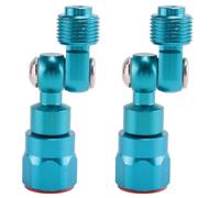 Mucshim 2 unidades de 7/8 F-7/8 M Airless pulverizador giratorio adaptador plata para pulverizador de pintura