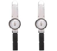 Mucshim 2 x 0-100N.M Cuchillo de par de torsión profesional indicador de maneras herramienta manual Llave de par digital