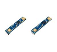 Mucshim 2 x HLK-LD2410D 24 GHz Sensor de estado de presencia , módulo de radar para micromovimientos humanos, 5 V