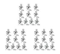 Mucshim 30 unidades BPV-31 Piercing-Ventil-Leitungshahn Ventil-Leitungs-Set regulables para aire acondicionado HVAC, 1/4, 5/16, 3/8 mangueras