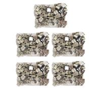 Mucshim 500 soportes de mecha de metal para mechas de madera