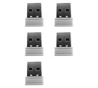 Mucshim 5X Mouse Jigglers Mover, No Detectable, Coctelera automática de puerto USB Wiggler para ordenador portátil, mantiene el ordenador despierto, movimiento del ratón,