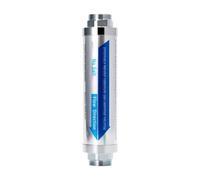 Mucshim Ablandador de agua central para el hogar, filtro de cal, depósitos de cal en tuberías de agua, caldera de inodoro inteligente, descalcificador de agua