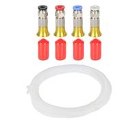 Mucshim PC4-M6 Pneumatic Armatures Conector Impresora 3D Filamento Secador Accesorios de Caja con 2,5 X 4 mm PTFE Tubos