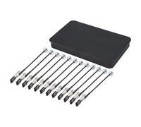 Mucshim Soporte de base para pintura modelo y juego de pinzas magnéticas de cocodrilo de 12 piezas, herramientas de modelado para aerógrafo, fácil instalación, fácil de usar