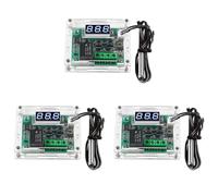 Mucshim W1209 DC 12 V Placa de control de temperatura digital -50-110°C Regulador de temperatura electrónico (3 unidades)