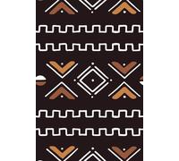 Mud Cloth Dot Grid Notebook - African Bogolan Bullet Journal: Aesthetic and Functional Writing & Sketchbook