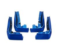 mud Flaps Guardabarros Delanteros Y Traseros para Coche Civic 10th FC1 2019 2020 2021, Accesorios para Cubierta De, 4 Unidades por Juego Guardabarros De Coche(Blue)