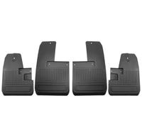 Mud Flaps Splash Guards Vehicle Sediment Protectio Guardabarros Delantero Y Trasero para Ford Bronco 2 4 Puertas 2021 2023 Fibra De Carbono ABS Sin Necesidad Taladrar Unidades