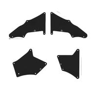 Mud Flaps Splash Guards Vehicle Sediment Protectio para Toyota 4 Runner 2003 2020 FJ para Cruiser 2007 2014 para Land Prado 2003 201 Guardabarros Motor Interior del Aletas Barro