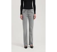 Mud Jeans Carry Mid Straight Light Grey Talla: W28L30 | Vaqueros Rectos Outlet | Mujer | Gris