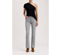 Mud Jeans Isy High Flared Faded Grey Talla: W28L32 | Pantalones Anchos Outlet | Mujer | Gris