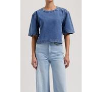 Mud Jeans Tess Top - Stone Vintage Stone Vintage Talla: S | Blusas Outlet | Mujer