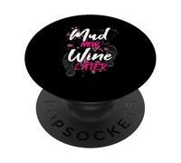 Mud Now Wine Later Muddy Race Muddy Race Mud Run PopSockets PopGrip Adhesivo