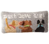 Mud Pie Almohada con Gancho Que debes amar a los Perros