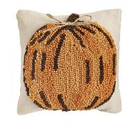 Mud Pie, Calabaza, Mu dPie Fall Mini Almohada con Gancho, 8 x 8 Pulgadas, 1 Unidad (Paquete de 1)