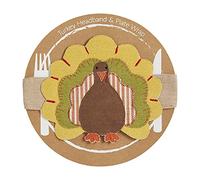 Mud Pie Children's Thanksgiving Yellow Turkey Headband, Yellow
