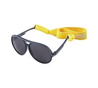 Mud Pie Gafas de sol de bebé para niños con correa, azul marino, 0-2 años