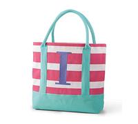 Mud Pie Juco Initial Tote, I by Mud Pie