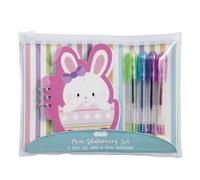 Mud Pie Juego de papelería de Pascua rosa