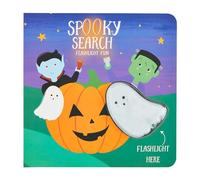 Mud Pie Libro de linterna de Halloween para niños