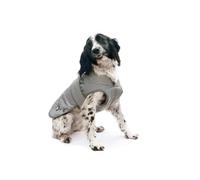 Muddy Paws Abrigo Reflectante para Perro, Grande, Plateado
