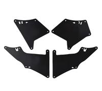 Mudguard Car Guardabarros Delantero Y Trasero para Toyota Land Cruiser Prado 2003 2020 Protector contra Salpicaduras Revestimiento De Sello Faldón