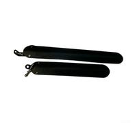 Mudguard Retractable para acero Aleación para Bici Plegable Mudguard | Ligero pero , equilibrio perfecto, manejo sencillo, no añade peso extra, uso cómodo(Black)