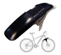 Mudhugger Evo - Guardabarros delantero universal largo con cierre de cremallera para horquilla de suspensión MTB de 27,5"-29", longitud 515 x ancho 90 mm