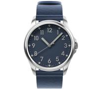 mudita Radiant - Reloj de pulsera suizo para hombre y mujer, automático, resistente al agua, minimalista, movimiento Sellita SW200 Elaboré, resistencia al agua 10 ATM, Azul Báltico/Azul Báltico, 37 mm
