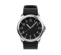 mudita Radiant - Reloj de pulsera suizo para hombre y mujer, automático, resistente al agua, minimalista, movimiento Sellita SW200 Elaboré, resistencia al agua 10 ATM, negro y negro carbón, 40 mm